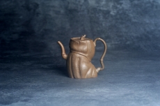 紫砂壶图片:美壶特惠 特好老青段君竹壶 茶人醉爱 - 美壶网