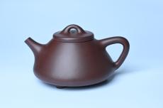 紫砂壶图片:美壶特惠 特好老紫泥子冶石瓢 - 美壶网