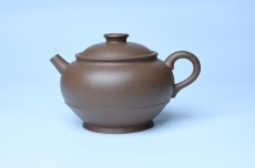 紫砂壶图片:美壶特惠 紫砂壶手工手制青灰段泥巨轮壶 茶壶 茶具 单壶 - 美壶网