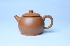 紫砂壶图片:美壶特惠 特好黄降坡泥巨轮珠紫砂壶 茶人醉爱 - 美壶网