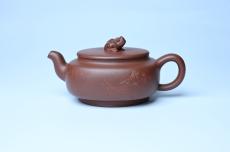 紫砂壶图片:美壶特惠 精致优质紫泥祥瑞壶 难度大 茶人醉爱 - 美壶网