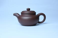 紫砂壶图片:潜力股周小培 特好老底槽青全手工仿古壶 茶人醉爱 - 美壶网