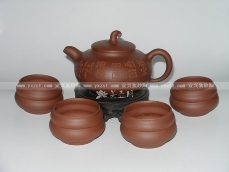 费明华紫砂壶 葫芦茶具  - 美壶网