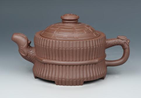 冯亚明紫砂壶 龙头一捆竹  - 美壶网 冯亚明紫砂壶 龙头一捆竹  - 美壶网