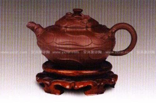 姚亚勤紫砂壶 凤卷葵  - 美壶网 姚亚勤紫砂壶 凤卷葵  - 美壶网