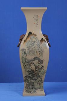 钱一清紫砂壶 鱼尾鹤颈瓶  - 美壶网 钱一清紫砂壶 鱼尾鹤颈瓶  - 美壶网