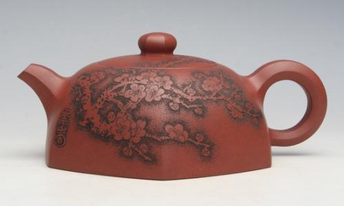 赵志明紫砂壶 六方半月  - 美壶网 赵志明紫砂壶 六方半月  - 美壶网