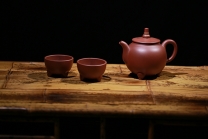 周海英紫砂壶 顶天立地茶具  - 美壶网