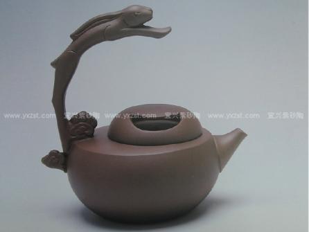 沈邃华紫砂壶 奔月壶  - 美壶网 沈邃华紫砂壶 奔月壶  - 美壶网