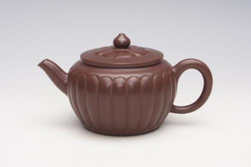许新禄紫砂壶 葵花筋囊  - 美壶网 许新禄紫砂壶 葵花筋囊  - 美壶网