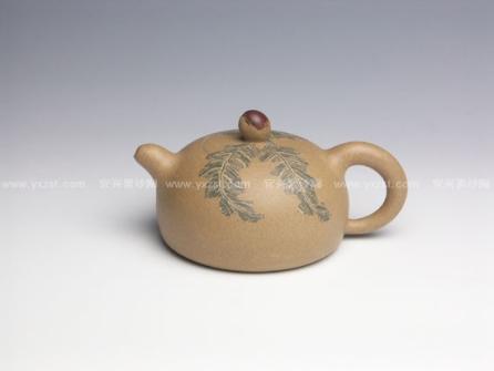 张海平紫砂壶 听雨  - 美壶网 张海平紫砂壶 听雨  - 美壶网