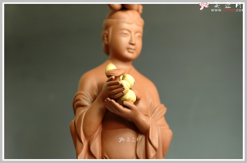 紫砂壶图片：麻姑献寿 - 美壶网