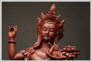 紫砂壶图片：珍品-双层文殊菩萨 - 宜兴紫砂壶网