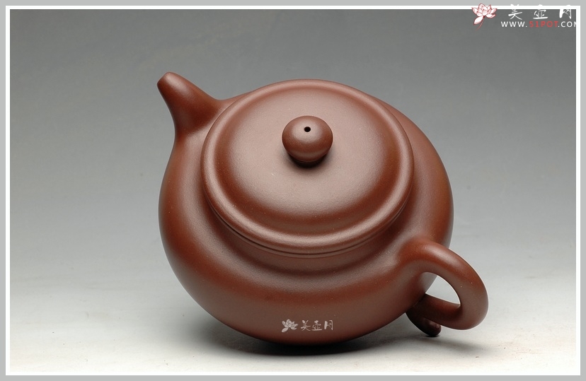 紫砂壶图片：江友明作品 友明三式之大亨仿古 欣赏 - 美壶网