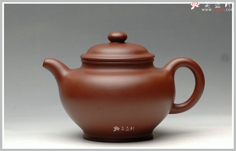 紫砂壶图片：江友明 三式之大亨掇只  辛卯年作品  - 美壶网