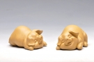 紫砂壶图片:小喜猪 福猪 壬辰年新品 优质段泥 不一般的甜蜜 - 宜兴紫砂壶网