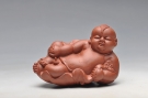 紫砂壶图片：如意财童 - 宜兴紫砂壶网