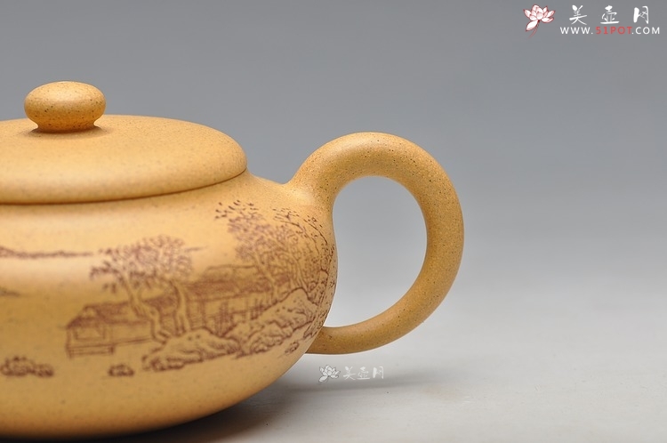 紫砂壶图片：淡雅得趣 实用佳品 鼓韵 - 宜兴紫砂壶网