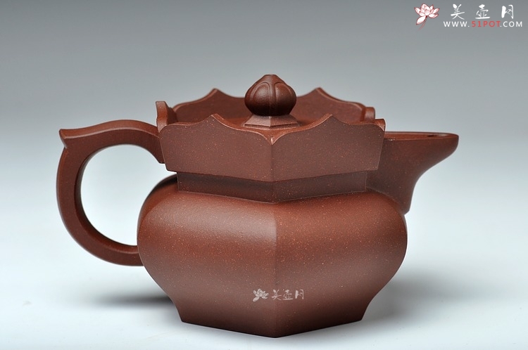 紫砂壶图片：紫砂之佛器 矮僧帽 - 宜兴紫砂壶网