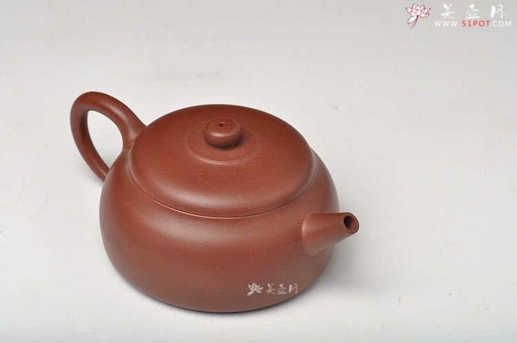 紫砂壶图片：杀茶利器 适合绿茶 全手润泉 - 美壶网