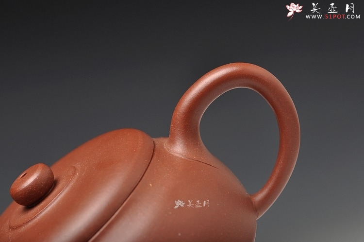 紫砂壶图片：杀茶利器 适合绿茶 全手润泉 - 美壶网