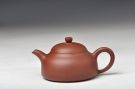 紫砂壶图片:实用耐品 全手小半月 适合绿茶 - 宜兴紫砂壶网