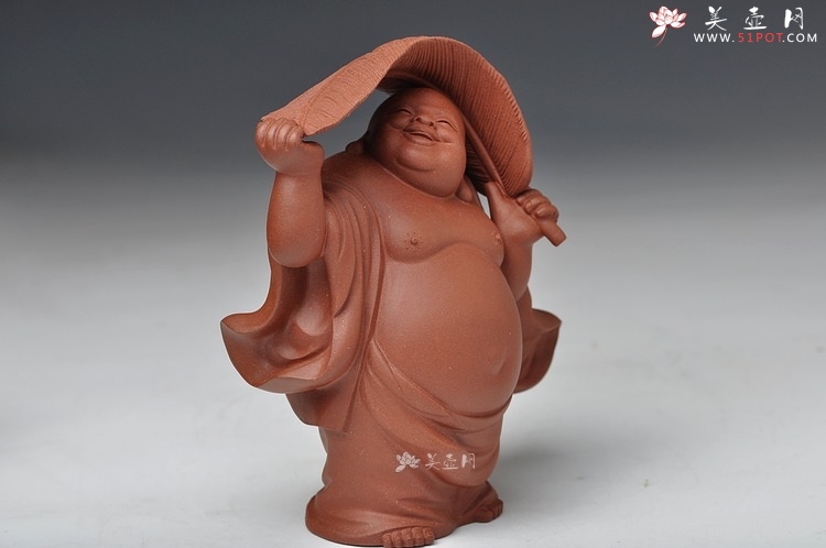 紫砂壶图片：形神兼备 精品 芭蕉罗汉 - 宜兴紫砂壶网