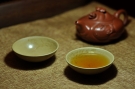 紫砂壶图片:雅致品茗杯 荷叶情思 乳香杯 - 宜兴紫砂壶网