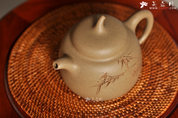 紫砂壶图片：传统 景舟茄段 - 美壶网