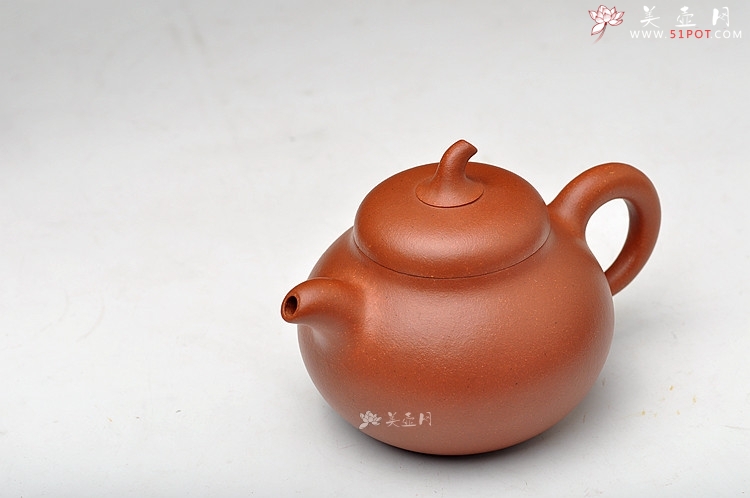 紫砂壶图片：优质降坡泥 饱满可爱  全手茄段 实用精品 - 宜兴紫砂壶网