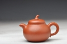紫砂壶图片:优质降坡泥 饱满可爱 全手茄段 实用精品 - 宜兴紫砂壶网