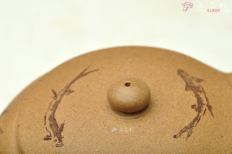 紫砂壶图片：秀丽文气 型制素雅端庄 大口实用 全手福壶 - 美壶网
