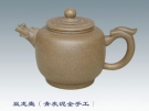 紫砂壶图片：双龙壶 - 宜兴紫砂壶网
