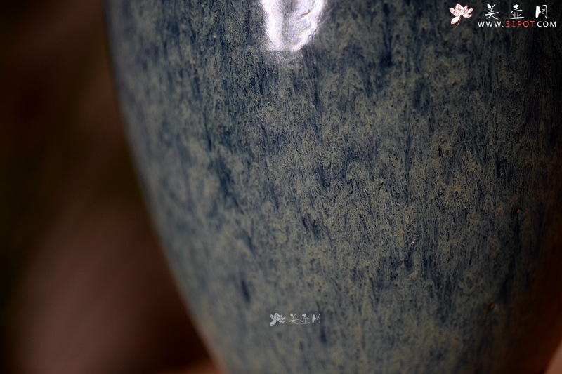 紫砂壶图片：葛明祥 清末宜兴钧陶之橄榄瓶 值得典藏之物~  请欣赏 - 美壶网