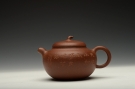 紫砂壶图片:薄胎雅品 天地小如瓜好事唯茗茶 全手一捺底玉瓜 优质降坡泥 - 宜兴紫砂壶网