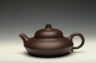 紫砂壶图片:龚涛平经典作品 全手古味合欢 韵味十足 一捺底 陈腐老紫泥 - 美壶网