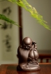紫砂壶图片:紫砂寿桃仙翁 神态逼真 做工精细 - 宜兴紫砂壶网