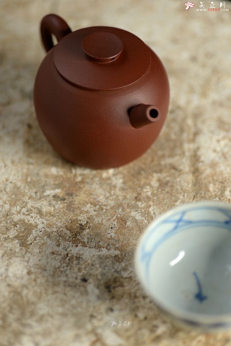 紫砂壶图片：杀茶利器 传统实用 全手巨轮珠 做工精致  - 美壶网