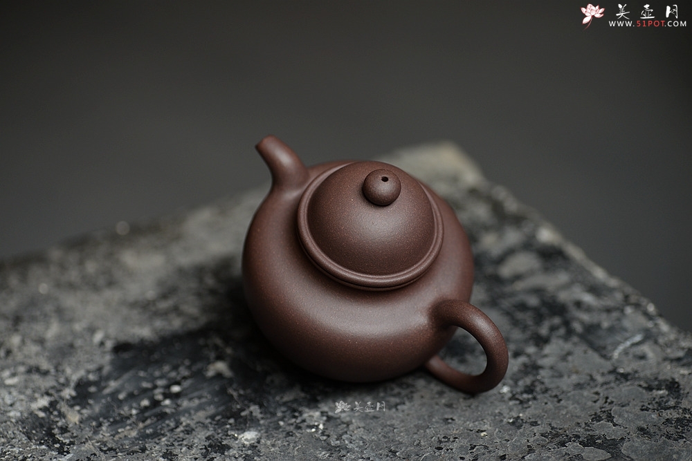 紫砂壶图片：美壶特惠 紫泥 传统 寿珍掇球 - 美壶网
