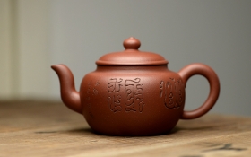 紫砂壶图片:幽趣之小宫灯 文气装饰实用品 - 宜兴紫砂壶网