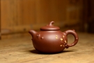 紫砂壶图片:单志萍作品 大气饱满 实用花器 凌寒 - 宜兴紫砂壶网
