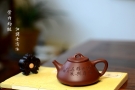 紫砂壶图片:张云熙精品装饰 油润老清水 子冶石瓢 挺拔清秀 有肉有骨 - 宜兴紫砂壶网
