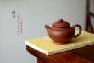紫砂壶图片:油润老清水 顾小英新作 光素经典器形 全手掇只 挺拔厚重 - 宜兴紫砂壶网