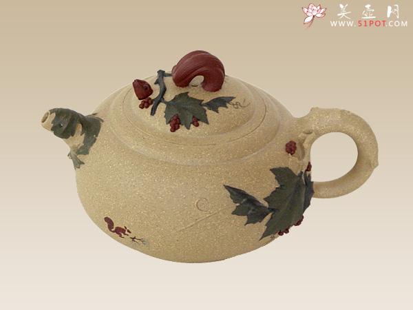 紫砂壶图片：甜甜 - 宜兴紫砂壶网