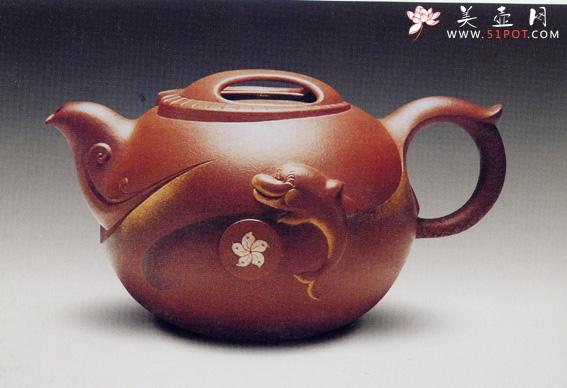 紫砂壶图片：百年沧桑迎回归 - 宜兴紫砂壶网