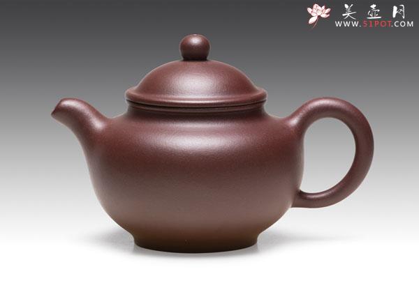 紫砂壶图片：掇只壶 - 宜兴紫砂壶网