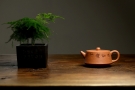 紫砂壶图片：朱牧清新品 古朴文气 线条流畅 精致作品 柱础 - 宜兴紫砂壶网