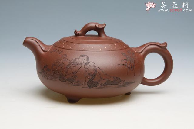 紫砂壶图片：金玉满堂 - 宜兴紫砂壶网