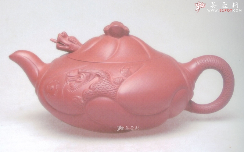 紫砂壶图片：鱼化龙 - 美壶网