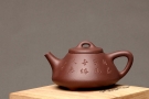 紫砂壶图片:周斌全手子冶石瓢 做工精致 器形端正~ 骨肉均挺 - 宜兴紫砂壶网